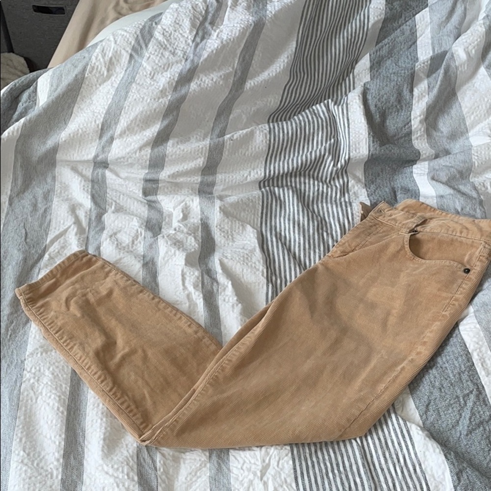 tan corduroy pants